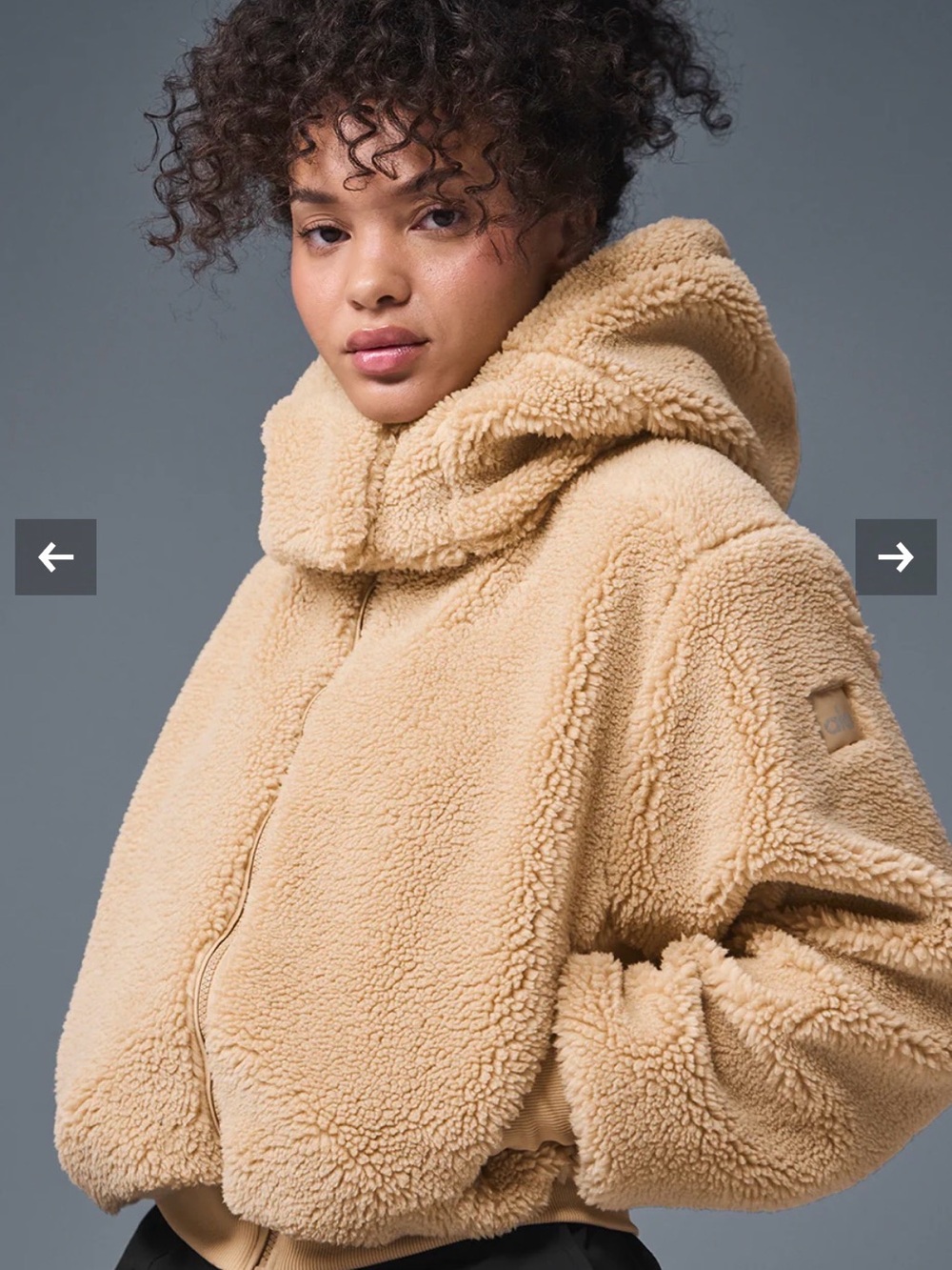 ALO FOXY SHERPA JACKET
